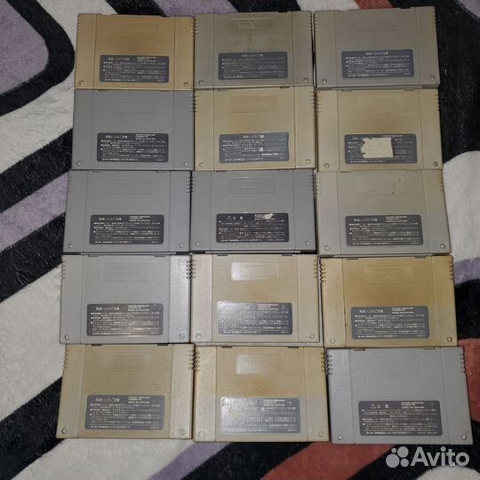 Картриджи, игры на Nintendo Super Famicom (Japan)