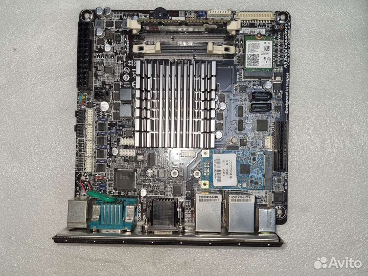 Материнская плата GA-iimb1900N+128Gb,W10,WiFi,mITX