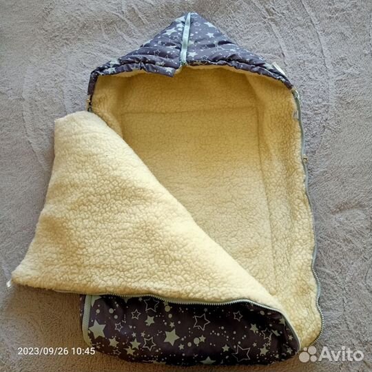 Конверт в коляску осень - зима