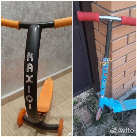 Самокаты детские 2шт стоимость за все