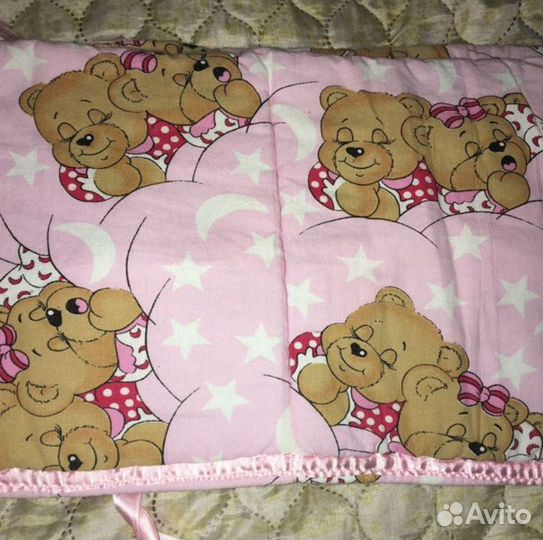 Бортики в детскую кроватку