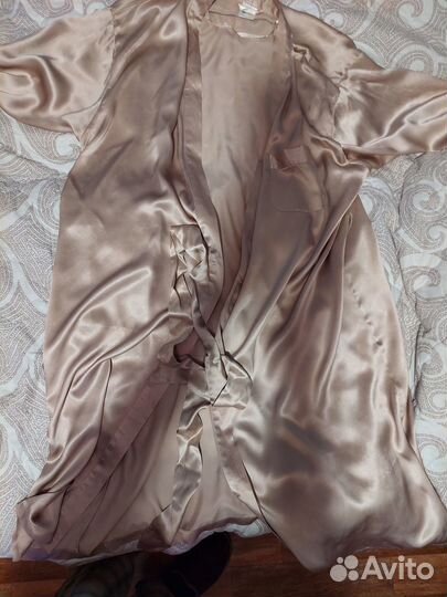 Халат натуральный шелк