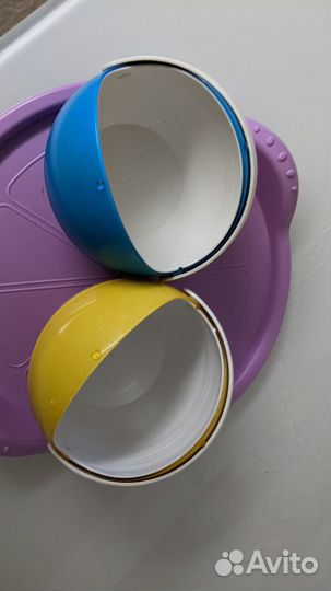Tupperware конфентница шар большая и 2 малые