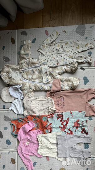 Пакет вещей для малыша 62-68 размер