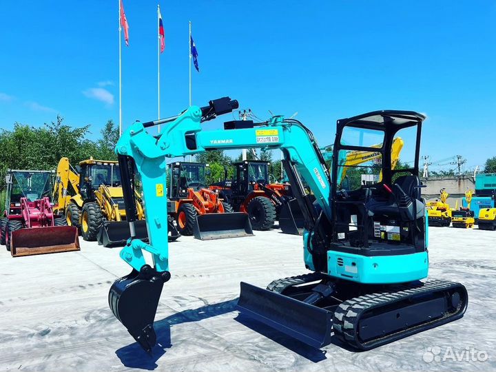 Мини-экскаватор YANMAR B30V, 2022