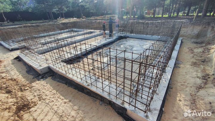 Ленточный фундамент