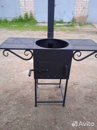Печь для казана 6мм