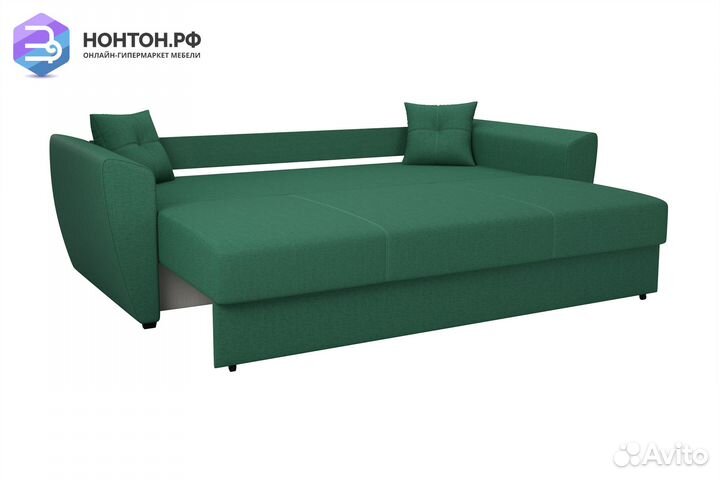 Диван выкатной Фортуна New темно-зеленый