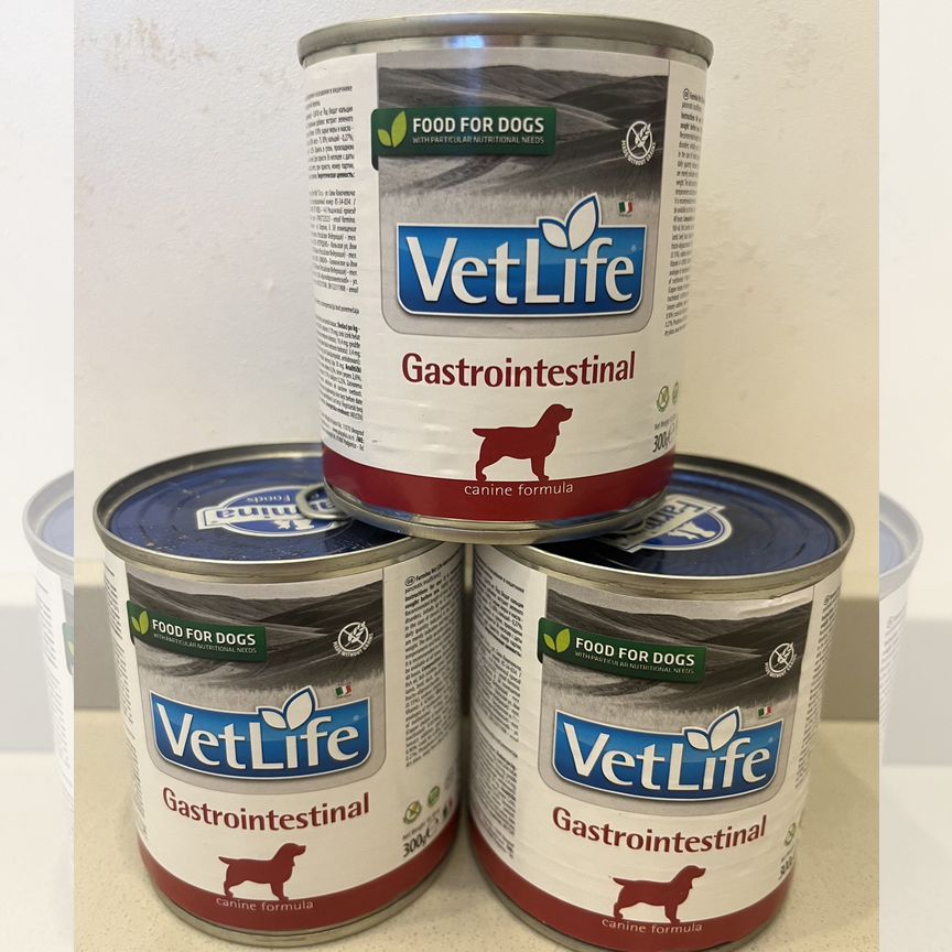 Vetlife gastrointestinal для собак