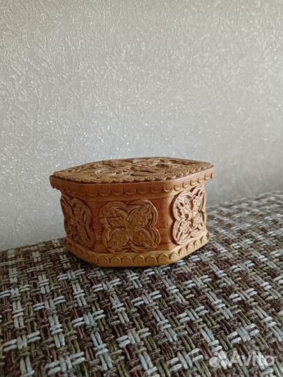 Шкатулка из бересты