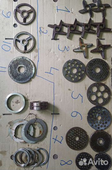 Ножи и решетки для мясорубки