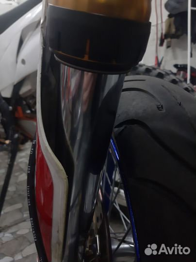 Вилка öhlins супермото и тормоз brembo