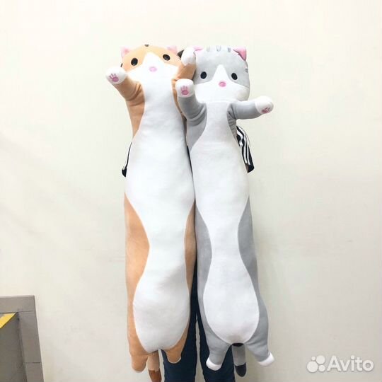 Мягкая игрушка Кот батон 65 см