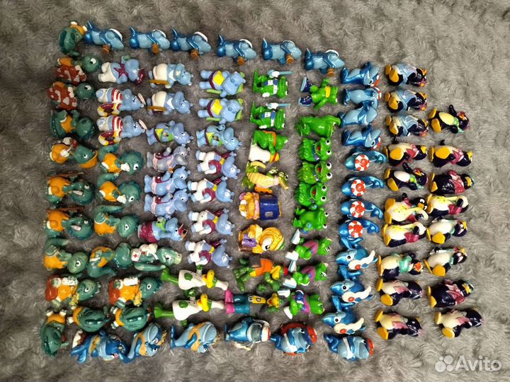 Игрушки из киндера 90х