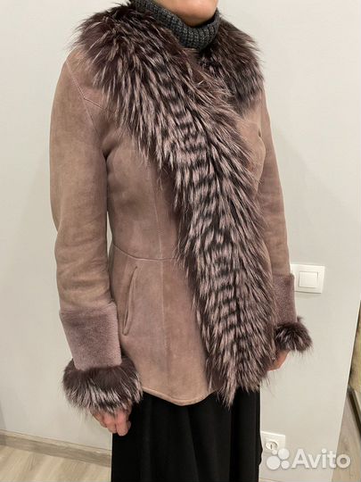 Дубленка натуральная женская (Италия) р. 46-48