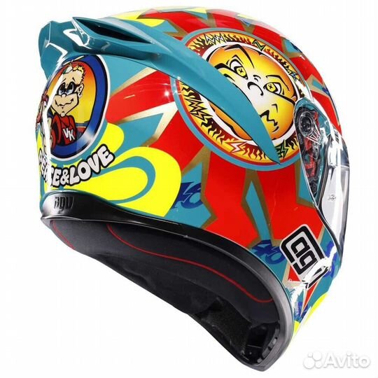 AGV K1 S Full Face Helmet Rossi Mugello 1999