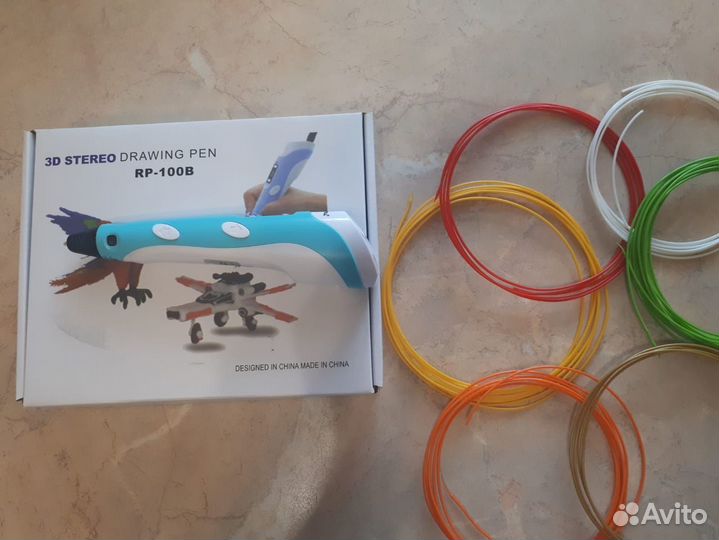 3d ручка + пластик