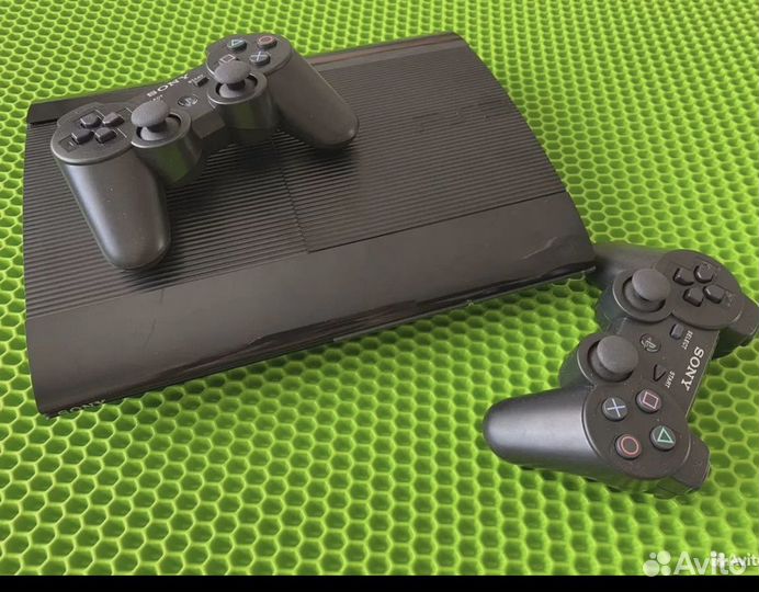 Sony PS3 superslim 500gb+62 игры