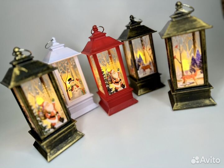 Фонарик светодиодный новогодний новый