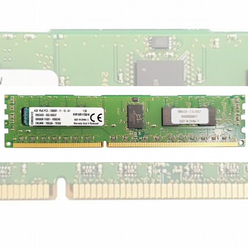 [KVR16R11S8/4I] Оперативная Память Kingston Ddr3 4 Kvr16r11s8/4i