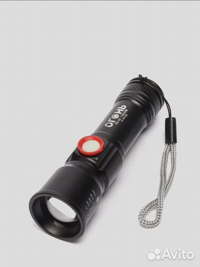 Фонарь аккумуляторный светодиодный с USB зарядкой