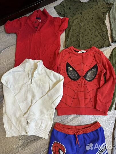 Вещи пакетом на мальчика 116 122 128