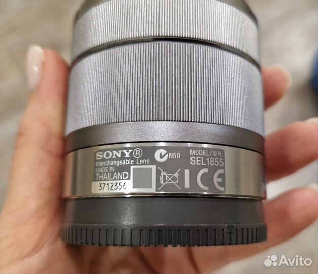 Объектив sony E mount SEL1855