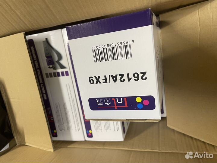 Картриджи HP Q2612A/FX-9 более 500шт опт