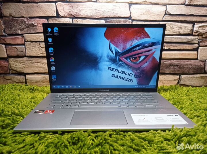 Мощный 2021г Asus Ryzen 3 2200 8Gb NVMe 14