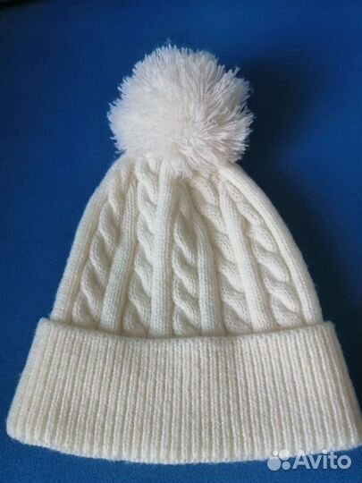 Шапка однослойная вязка Весна