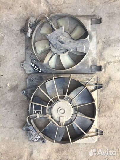 Диффузор с вентилятором хонда цивик