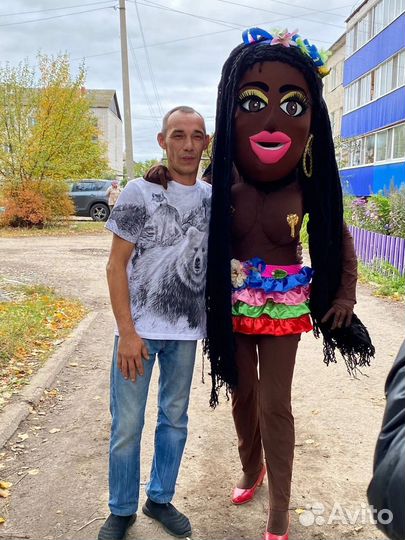 Ростовая кукла Мишка или Зайка мулатка Джузи