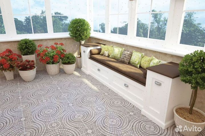 Лоджия 3м под ключ