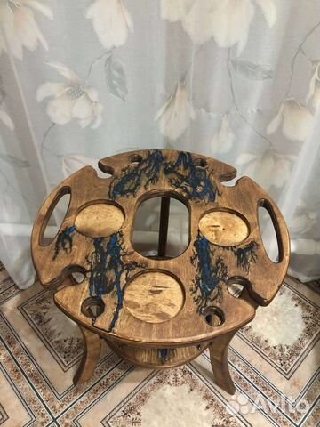 Столик для кальяна светящийся