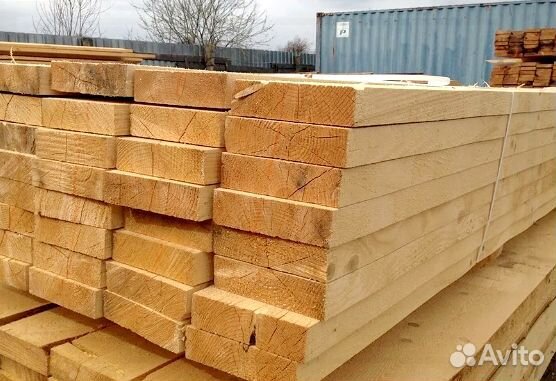Доска обрезная без посредников 50х150х6000