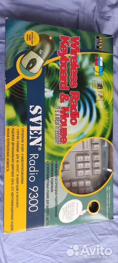 Беспроводные радиоклавиатура и мышь