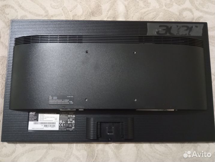 Монитор Acer 20 дюймов для компьютера