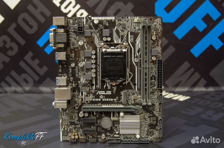 Материнская плата asus prime B250M-K LGA1151