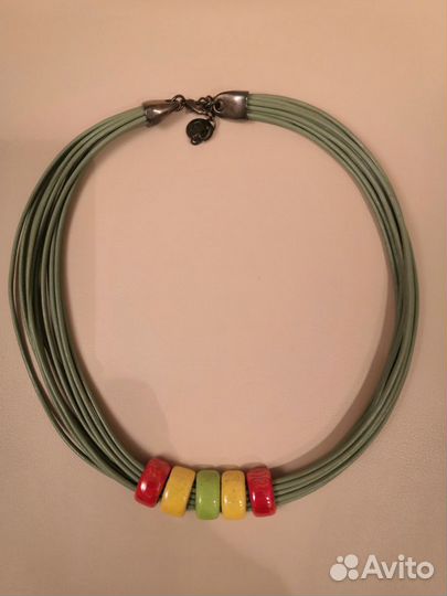 Колье с керамикой