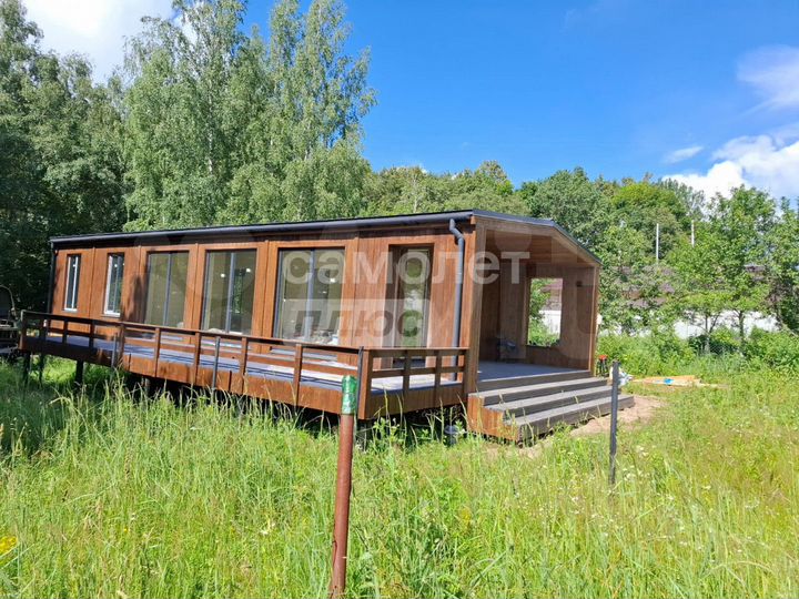 Коттедж 72 м² на участке 10 сот.