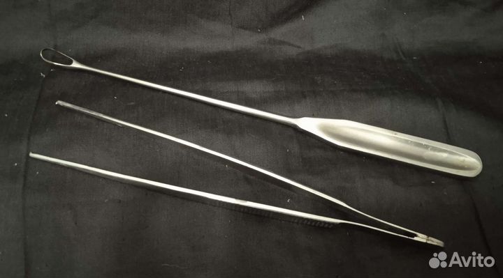 Набор старинных медицинских инструментов СССР