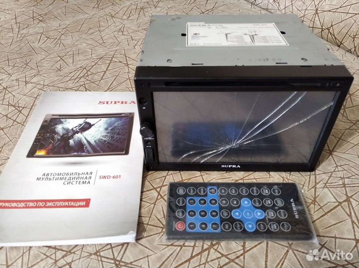Автомагнитола supra swd-601 на запчасти