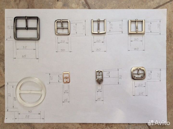 Фурнитура для обуви и одежды