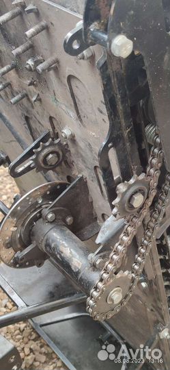 Гусеничный модуль для квадроцикла