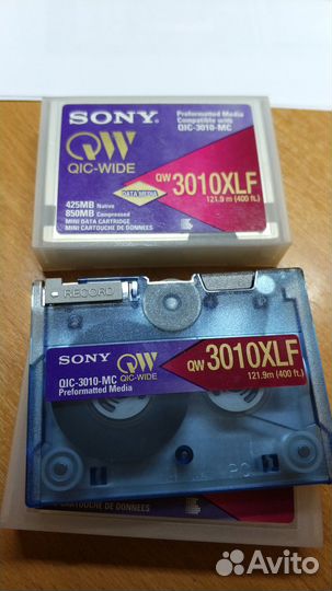 Sony qw3010xlf 425mb Mini Data Cartridge