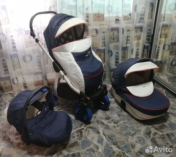 Детская коляска Verdi Pepe Eco Plus 3 в 1