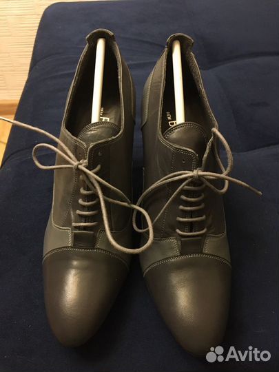 Ботильоны кожаные осенние. Испания