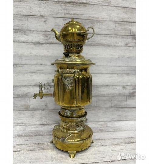 Самовар старинный на керосиновом подогреве