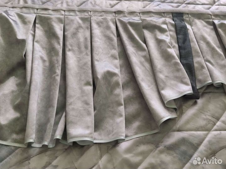 Покрывало на кровать и шторы с ламбрекеном