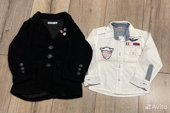 Пиджак и рубашка